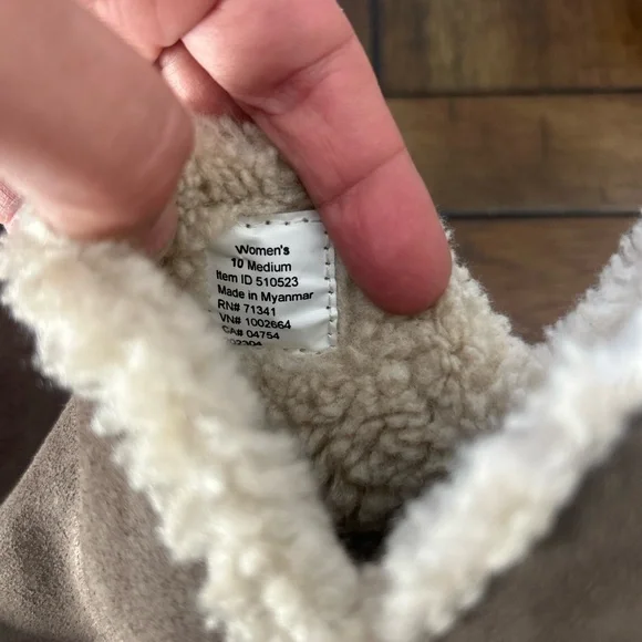 L.L.Bean Women's Mountain Slipper Boot Mocs Size 10 - Picture 2 of 5